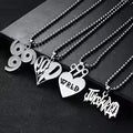 WRLD Stainless Steel Pendant Necklace