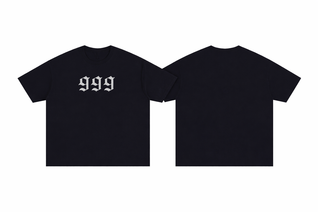 999 Oversized Pure Cotton T-Shirt