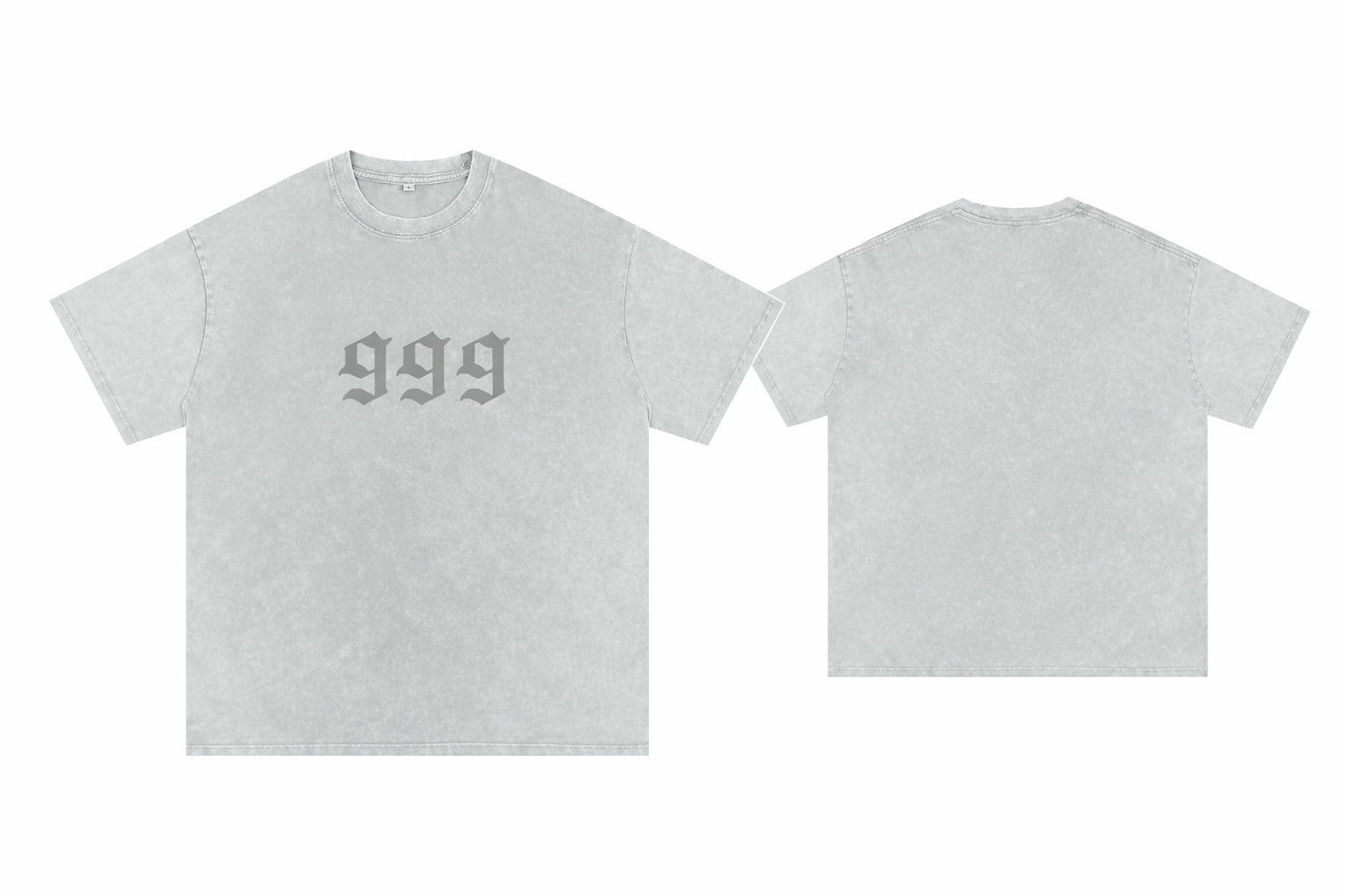 999 Oversized Cotton T-Shirt