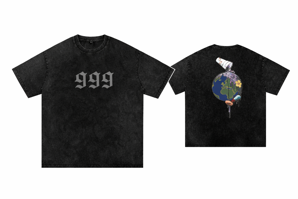 WRLD On D Oversized Cotton T-Shirt