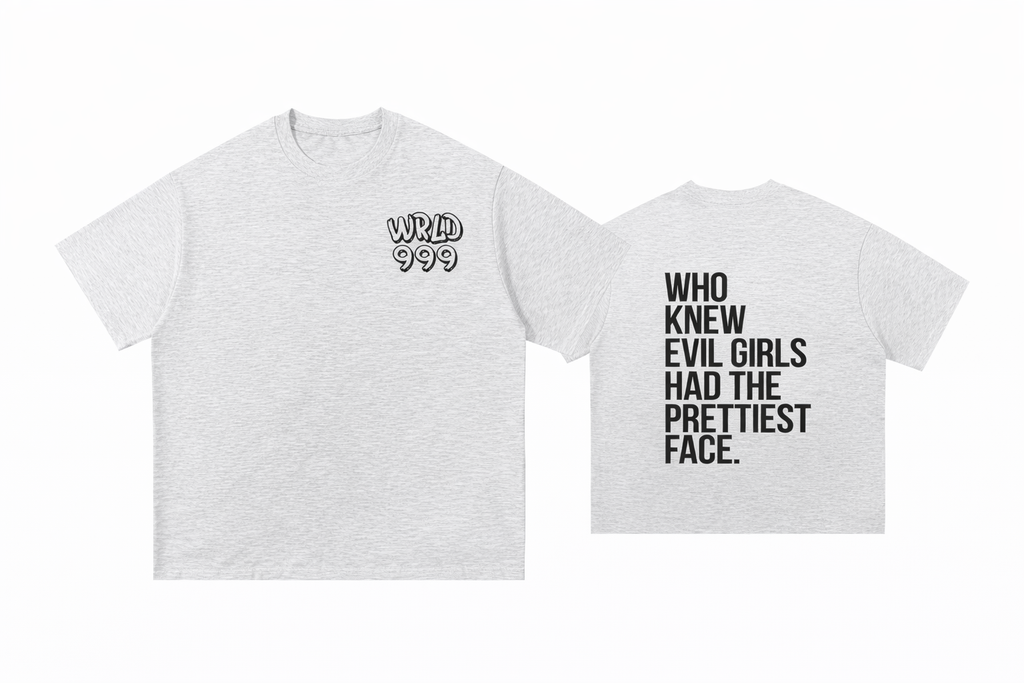 Wrld Evil Girls Cotton T-Shirt