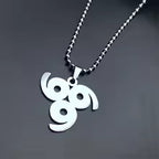 WRLD Stainless Steel Pendant Necklace